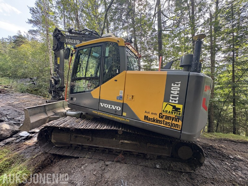 2018 Volvo EC 140EL - Tilt - GPS - ny sertifisering - 6 818 TIMER - Bagger: das Bild 4 2018 Volvo EC 140EL - Tilt - GPS - ny sertifisering - 6 818 TIMER - Bagger: das Bild 4