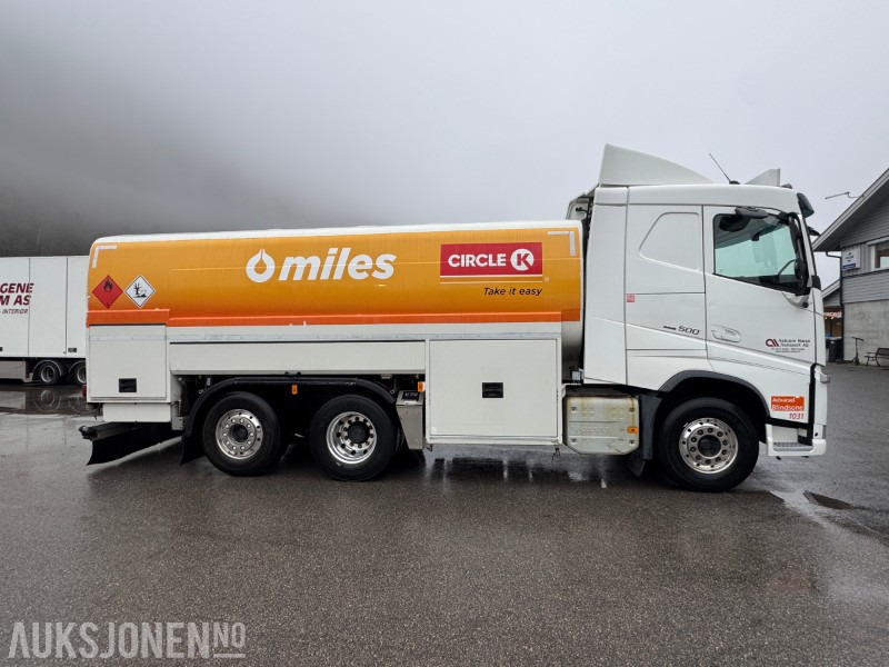 2018 Volvo FH500 - Tankbil - HMK Bilcon tankpåbygg, 18 m³, 4 kammer - Helluft - Tankwagen: das Bild 4 2018 Volvo FH500 - Tankbil - HMK Bilcon tankpåbygg, 18 m³, 4 kammer - Helluft - Tankwagen: das Bild 4
