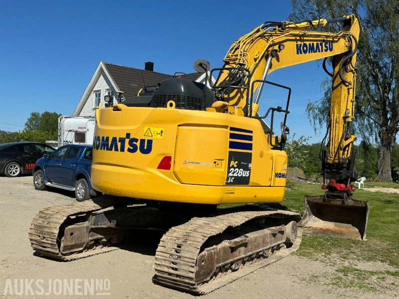 2019 Komatsu PC228USLC-11 - Gravemaskin - Tiltrotator R8 - Topcon GPS - 2skuffer - Sentralsmøring - 4467timer - Bagger: das Bild 4 2019 Komatsu PC228USLC-11 - Gravemaskin - Tiltrotator R8 - Topcon GPS - 2skuffer - Sentralsmøring - 4467timer - Bagger: das Bild 4