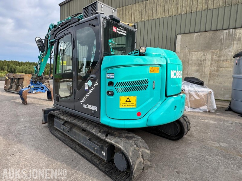 2020 Kobelco SK75SR-7 GRAVEMASKIN MED 2 SKUFFER OG SORTERINGSKLYPE - Bagger: das Bild 5 2020 Kobelco SK75SR-7 GRAVEMASKIN MED 2 SKUFFER OG SORTERINGSKLYPE - Bagger: das Bild 5