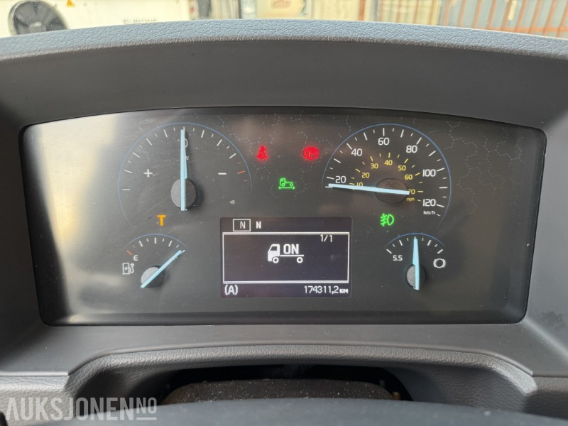 Koffer LKW 2021 Volvo FL Electric skapbil GULLAVTALE ZEPRO ACC LUFTFJÆRING RYGGEKAMERA SKAB: das Bild 42