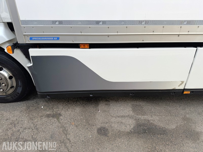 Koffer LKW 2021 Volvo FL Electric skapbil GULLAVTALE ZEPRO ACC LUFTFJÆRING RYGGEKAMERA SKAB: das Bild 27