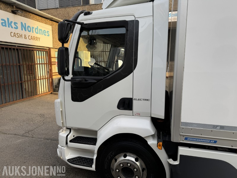 Koffer LKW 2021 Volvo FL Electric skapbil GULLAVTALE ZEPRO ACC LUFTFJÆRING RYGGEKAMERA SKAB: das Bild 34