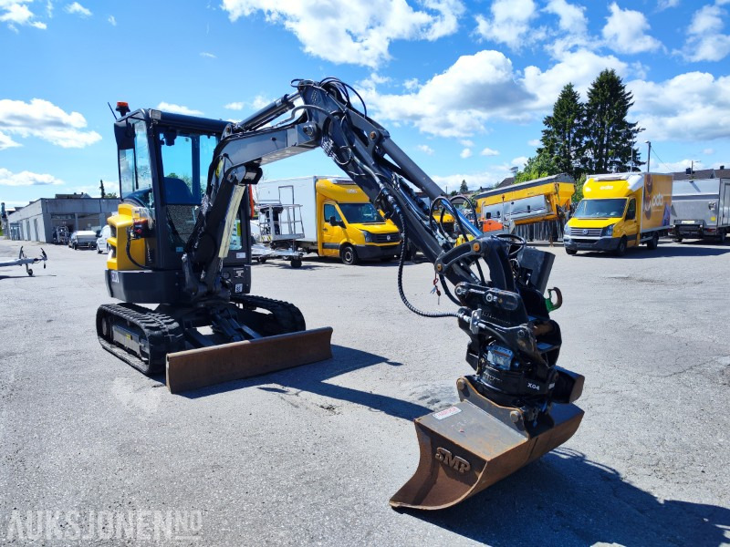 2022 Volvo EC27D – Meget godt utstyrt minigraver med lavt timeantall - Minibagger: das Bild 4 2022 Volvo EC27D – Meget godt utstyrt minigraver med lavt timeantall - Minibagger: das Bild 4