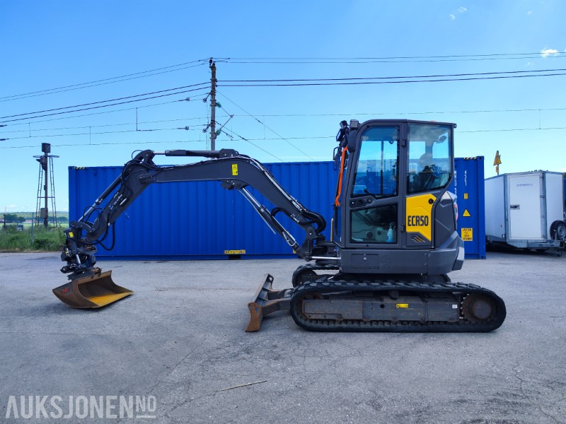 2022 Volvo ECR50F – Velutstyrt kompaktgraver, kun 728 timer - Minibagger: das Bild 1 2022 Volvo ECR50F – Velutstyrt kompaktgraver, kun 728 timer - Minibagger: das Bild 1