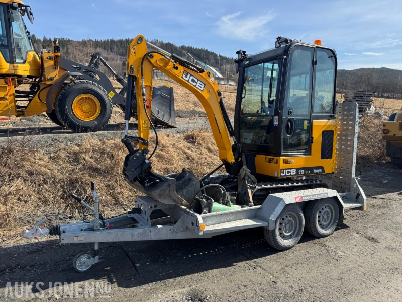 2024 JCB 19 C-1 MINIGRAVER, 3 SKUFFER, PIGGHAMMER, MASKINHENGER, KUN 200 TIMER, UTVIDET GARANTI - Minibagger: das Bild 2 2024 JCB 19 C-1 MINIGRAVER, 3 SKUFFER, PIGGHAMMER, MASKINHENGER, KUN 200 TIMER, UTVIDET GARANTI - Minibagger: das Bild 2