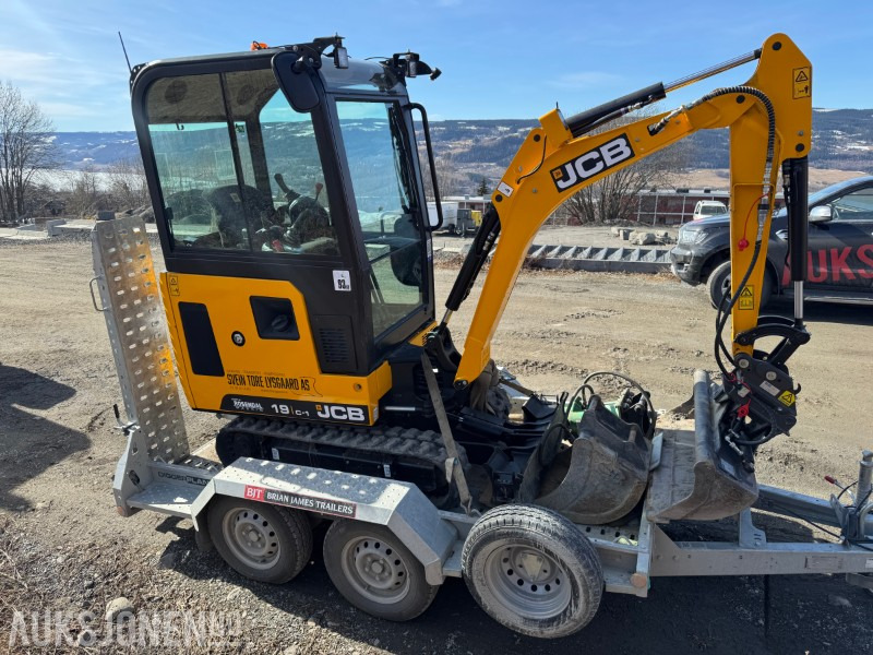 2024 JCB 19 C-1 MINIGRAVER, 3 SKUFFER, PIGGHAMMER, MASKINHENGER, KUN 200 TIMER, UTVIDET GARANTI - Minibagger: das Bild 4 2024 JCB 19 C-1 MINIGRAVER, 3 SKUFFER, PIGGHAMMER, MASKINHENGER, KUN 200 TIMER, UTVIDET GARANTI - Minibagger: das Bild 4