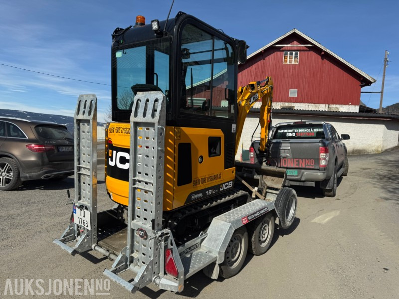 2024 JCB 19 C-1 MINIGRAVER, 3 SKUFFER, PIGGHAMMER, MASKINHENGER, KUN 200 TIMER, UTVIDET GARANTI - Minibagger: das Bild 5 2024 JCB 19 C-1 MINIGRAVER, 3 SKUFFER, PIGGHAMMER, MASKINHENGER, KUN 200 TIMER, UTVIDET GARANTI - Minibagger: das Bild 5