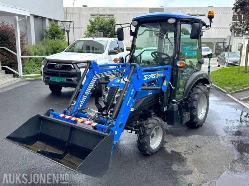 2024 Solis 26 HST minitraktor | kun 15 timer | 4WD | frontlaster m/ skuffe | varmeapparat - Traktor: das Bild 1 2024 Solis 26 HST minitraktor | kun 15 timer | 4WD | frontlaster m/ skuffe | varmeapparat - Traktor: das Bild 1