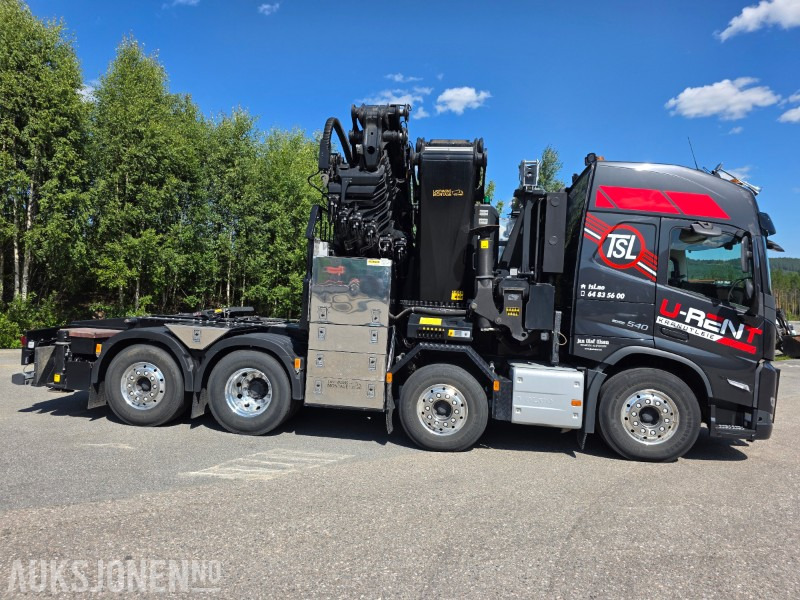 2024 Volvo FM 540 8X2 kranbil 165 tm med vinsj lasteflak elpumpe/el aggregat - Autokran: das Bild 4 2024 Volvo FM 540 8X2 kranbil 165 tm med vinsj lasteflak elpumpe/el aggregat - Autokran: das Bild 4