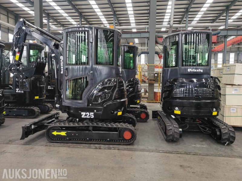 2025 Andre Grizzly Z25 Zerotail m/Hytte & Teleskopunderstell - Minibagger: das Bild 3 2025 Andre Grizzly Z25 Zerotail m/Hytte & Teleskopunderstell - Minibagger: das Bild 3