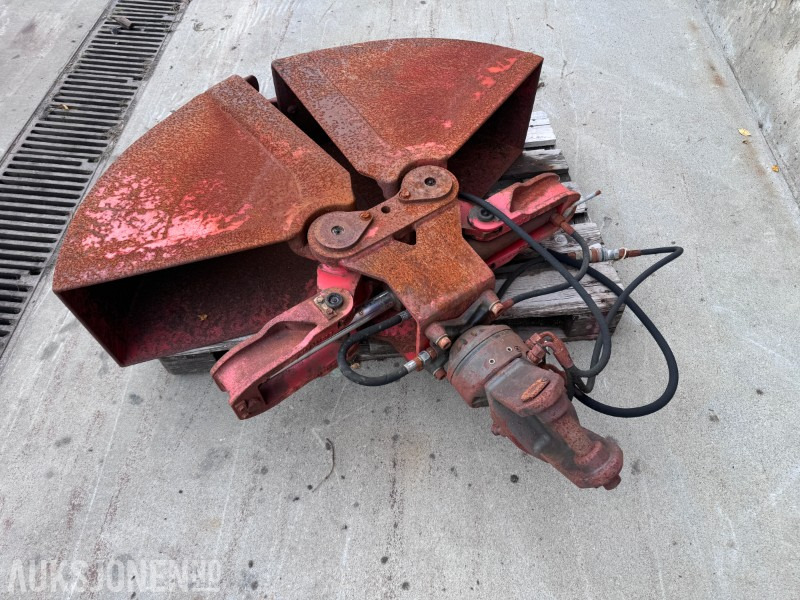 2002 Palfinger PZG 150 G - Hydraulisk grabb/skuff for kran med rotator - Anbauteil für Baumaschine: das Bild 1 2002 Palfinger PZG 150 G - Hydraulisk grabb/skuff for kran med rotator - Anbauteil für Baumaschine: das Bild 1