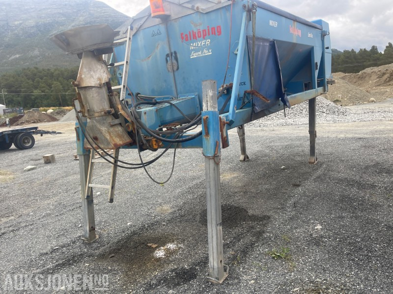 2009 Falköping Mixer C-7 sand-/saltspreder - Anbauteil für Baumaschine: das Bild 4 2009 Falköping Mixer C-7 sand-/saltspreder - Anbauteil für Baumaschine: das Bild 4