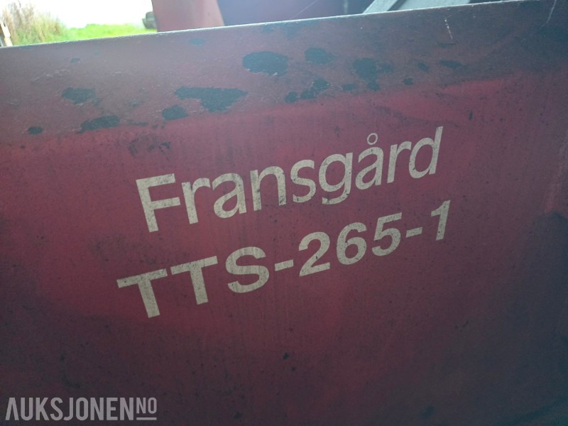 Fransgård TTS-265-1 Snøfres - Anbauteil für Baumaschine: das Bild 4 Fransgård TTS-265-1 Snøfres - Anbauteil für Baumaschine: das Bild 4