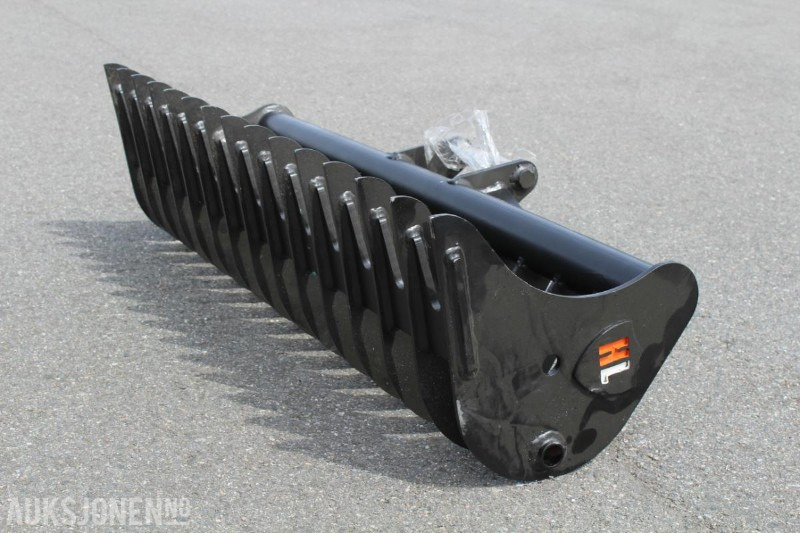 Rake for 1 til 2 tonn maskin - 1200 mm - S30 - Anbauteil für Baumaschine: das Bild 2 Rake for 1 til 2 tonn maskin - 1200 mm - S30 - Anbauteil für Baumaschine: das Bild 2