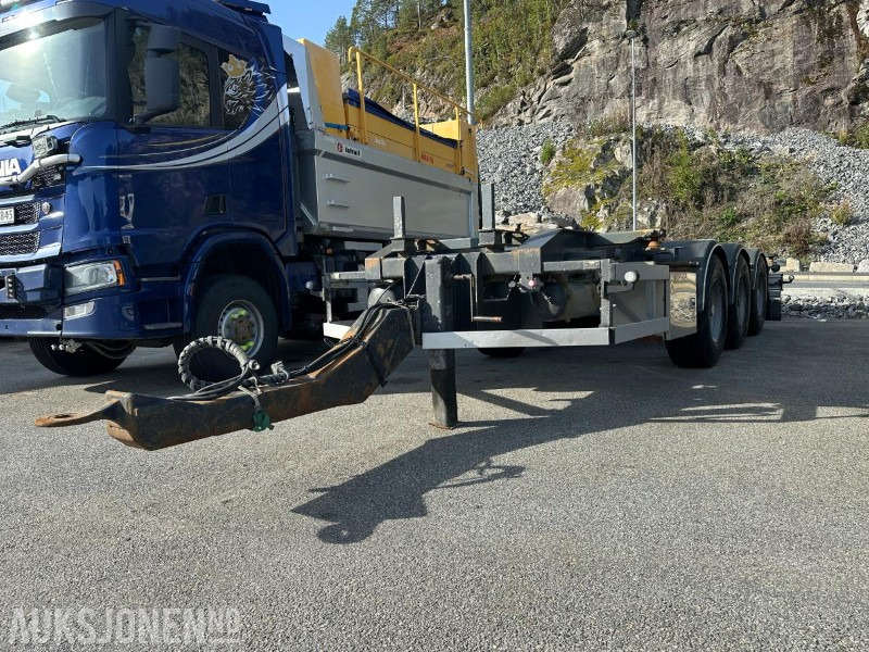 2005 Nor slep PHV 24C - 3 akslet 20 fots Container tralle - EU Godkjent - Anhänger: das Bild 1 2005 Nor slep PHV 24C - 3 akslet 20 fots Container tralle - EU Godkjent - Anhänger: das Bild 1