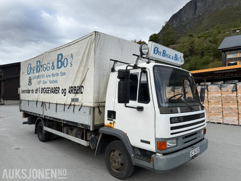 DAF FA 45 160 C08 med høy nyttelast - Koffer LKW: das Bild 3 DAF FA 45 160 C08 med høy nyttelast - Koffer LKW: das Bild 3
