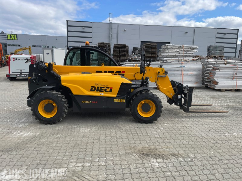 Dieci Apollo 26.6 Hyd pll gaffel skuffe og løftekrok - Teleskoplader: das Bild 3 Dieci Apollo 26.6 Hyd pll gaffel skuffe og løftekrok - Teleskoplader: das Bild 3