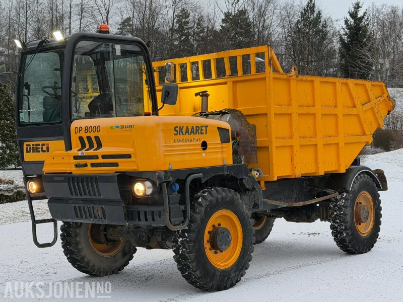 Dieci DP 8000 Dumper med sving på begge akslinger / 2145 Timer - Muldenkipper/ Dumper: das Bild 1 Dieci DP 8000 Dumper med sving på begge akslinger / 2145 Timer - Muldenkipper/ Dumper: das Bild 1