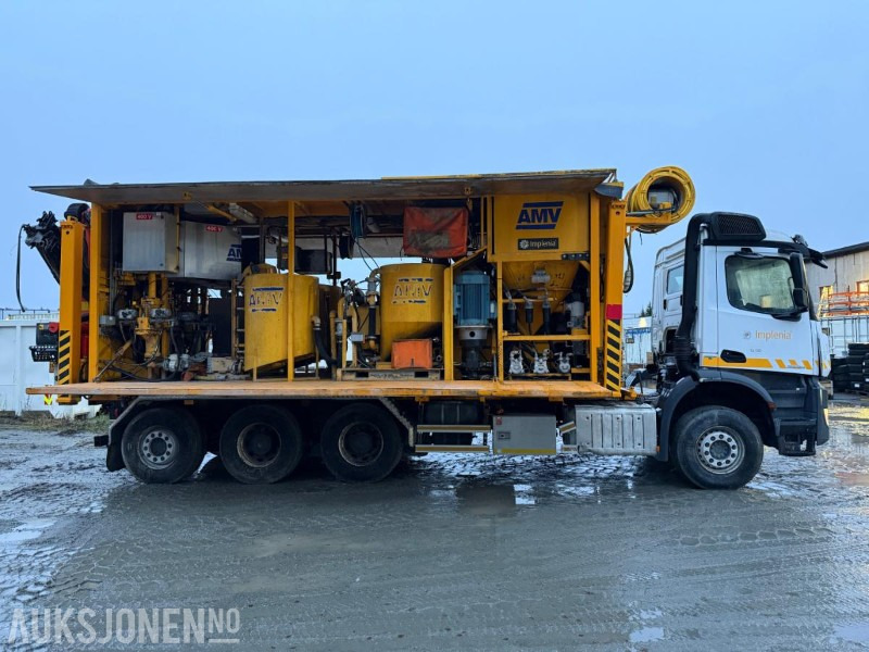 2017 Mercedes-Benz Arocs 3235 8x4, Injeksjonsrigg AMV, EURO 6, påmontert kran - Kommunal-/ Sonderfahrzeug: das Bild 4 2017 Mercedes-Benz Arocs 3235 8x4, Injeksjonsrigg AMV, EURO 6, påmontert kran - Kommunal-/ Sonderfahrzeug: das Bild 4