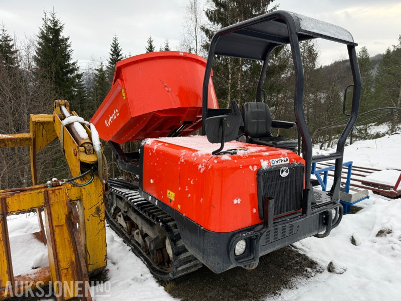 Kubota KC250-4 beltegående dumper kun 393 timer - med stativ for rør / stolper ol. - Kompaktlader: das Bild 4 Kubota KC250-4 beltegående dumper kun 393 timer - med stativ for rør / stolper ol. - Kompaktlader: das Bild 4
