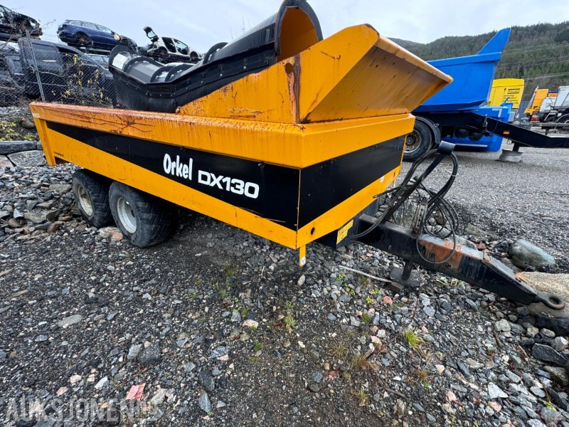 2014 Orkel Dumperhenger / traktorhenger DX130 - Maks nyttelast 13.290 kg - Landmaschine: das Bild 3 2014 Orkel Dumperhenger / traktorhenger DX130 - Maks nyttelast 13.290 kg - Landmaschine: das Bild 3