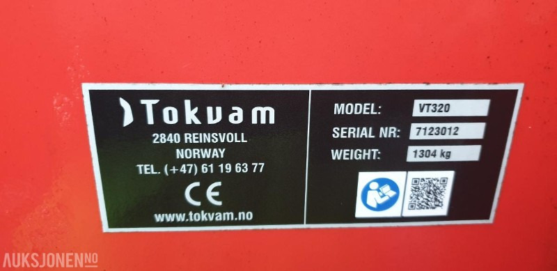 2024 Tokvam VT320 - Landmaschine: das Bild 3 2024 Tokvam VT320 - Landmaschine: das Bild 3