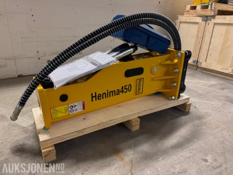 NY HENIMA 450 PIGGHAMMER TIL 1,2-3 TONNS GRAVEMASKIN S30 M/GARANTI - Hydraulikhammer: das Bild 3 NY HENIMA 450 PIGGHAMMER TIL 1,2-3 TONNS GRAVEMASKIN S30 M/GARANTI - Hydraulikhammer: das Bild 3