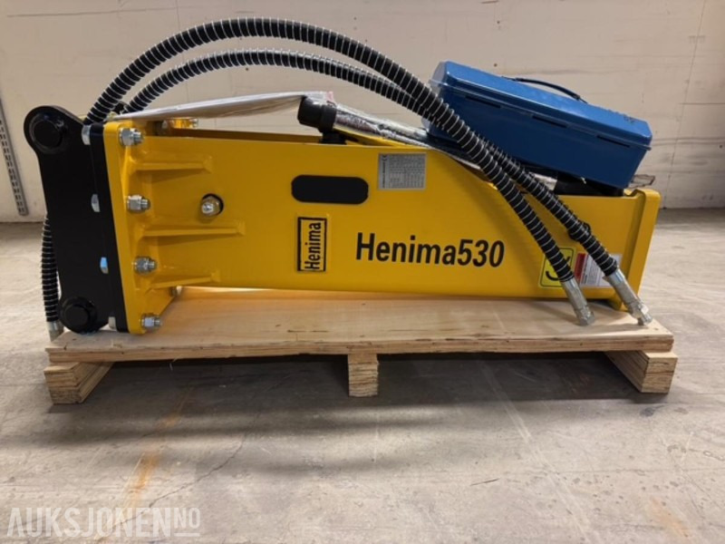 NY HENIMA PIGGHAMMER TIL 2,5-4,5 TONNS GRAVEMASKIN S40 - Hydraulikhammer: das Bild 1 NY HENIMA PIGGHAMMER TIL 2,5-4,5 TONNS GRAVEMASKIN S40 - Hydraulikhammer: das Bild 1