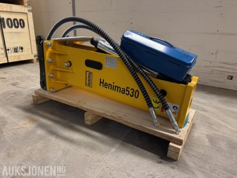 NY HENIMA PIGGHAMMER TIL 2,5-4,5 TONNS GRAVEMASKIN S40 - Hydraulikhammer: das Bild 2 NY HENIMA PIGGHAMMER TIL 2,5-4,5 TONNS GRAVEMASKIN S40 - Hydraulikhammer: das Bild 2
