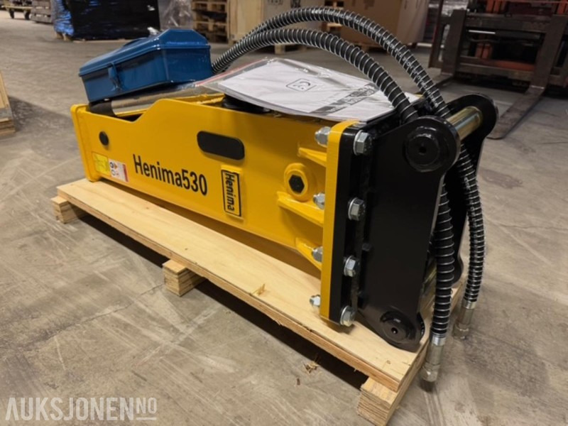 NY HENIMA PIGGHAMMER TIL 2,5-4,5 TONNS GRAVEMASKIN S40 - Hydraulikhammer: das Bild 5 NY HENIMA PIGGHAMMER TIL 2,5-4,5 TONNS GRAVEMASKIN S40 - Hydraulikhammer: das Bild 5