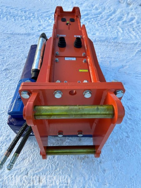 NY KM 1000 PIGGHAMMER s60-FESTE CE merket GARANTI - Hydraulikhammer: das Bild 2 NY KM 1000 PIGGHAMMER s60-FESTE CE merket GARANTI - Hydraulikhammer: das Bild 2
