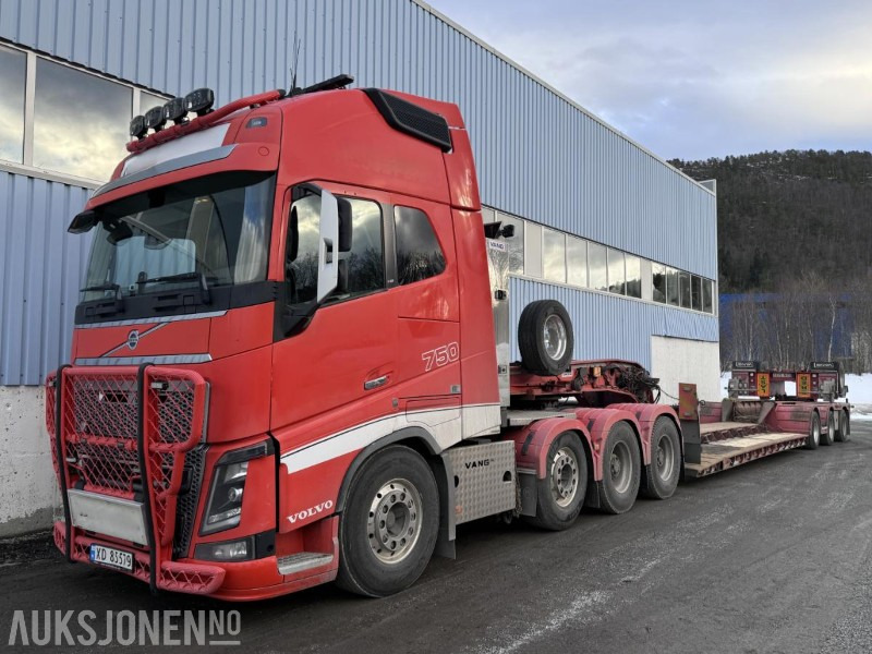 2015 Volvo FH 16 750 - 8x4 + 1 - Tridem pusher - Tungtrekker med 2015 Vang ATHLS 111+1 brønnhenger - Sattelzugmaschine: das Bild 4 2015 Volvo FH 16 750 - 8x4 + 1 - Tridem pusher - Tungtrekker med 2015 Vang ATHLS 111+1 brønnhenger - Sattelzugmaschine: das Bild 4