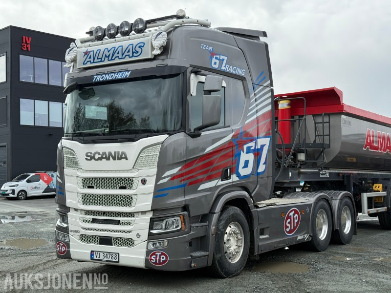 2024 Scania R 660 6x4 trekkvogn med løftetandem og hydraulikk! - Sattelzugmaschine: das Bild 1 2024 Scania R 660 6x4 trekkvogn med løftetandem og hydraulikk! - Sattelzugmaschine: das Bild 1