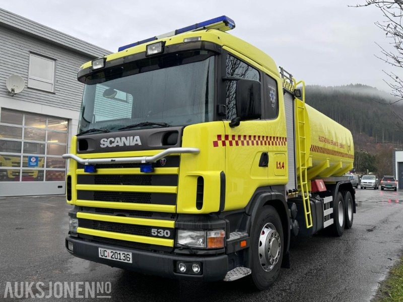 Scania R144 GB 530 - 6X2 - Brannbil / Tankbil - Ziegler FP 8/8 pumpe - 17 m3 tank - Helluft - Feuerwehrfahrzeug: das Bild 1 Scania R144 GB 530 - 6X2 - Brannbil / Tankbil - Ziegler FP 8/8 pumpe - 17 m3 tank - Helluft - Feuerwehrfahrzeug: das Bild 1