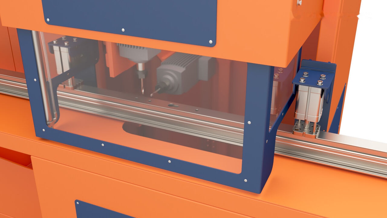 Wise Service Center for automatic milling of aluminum profiles WS710 - Werkzeugmaschine: das Bild 3 Wise Service Center for automatic milling of aluminum profiles WS710 - Werkzeugmaschine: das Bild 3