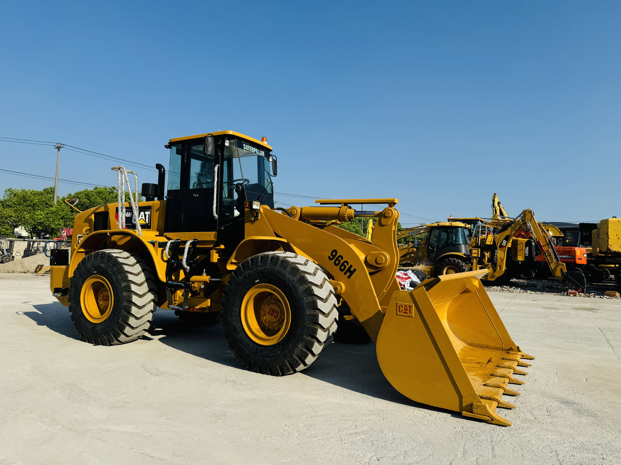 Radlader Caterpillar CAT 966 966H 966F 966G 6 Ton Wheel Loader and Similar Used Loaders 5 ton 6 Ton Are in Stock: das Bild 8