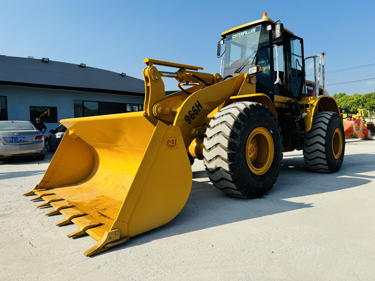Radlader Caterpillar CAT 966 966H 966F 966G 6 Ton Wheel Loader and Similar Used Loaders 5 ton 6 Ton Are in Stock: das Bild 7