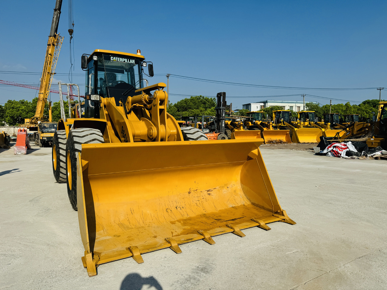 Radlader Caterpillar CAT 966 966H 966F 966G 6 Ton Wheel Loader and Similar Used Loaders 5 ton 6 Ton Are in Stock: das Bild 11