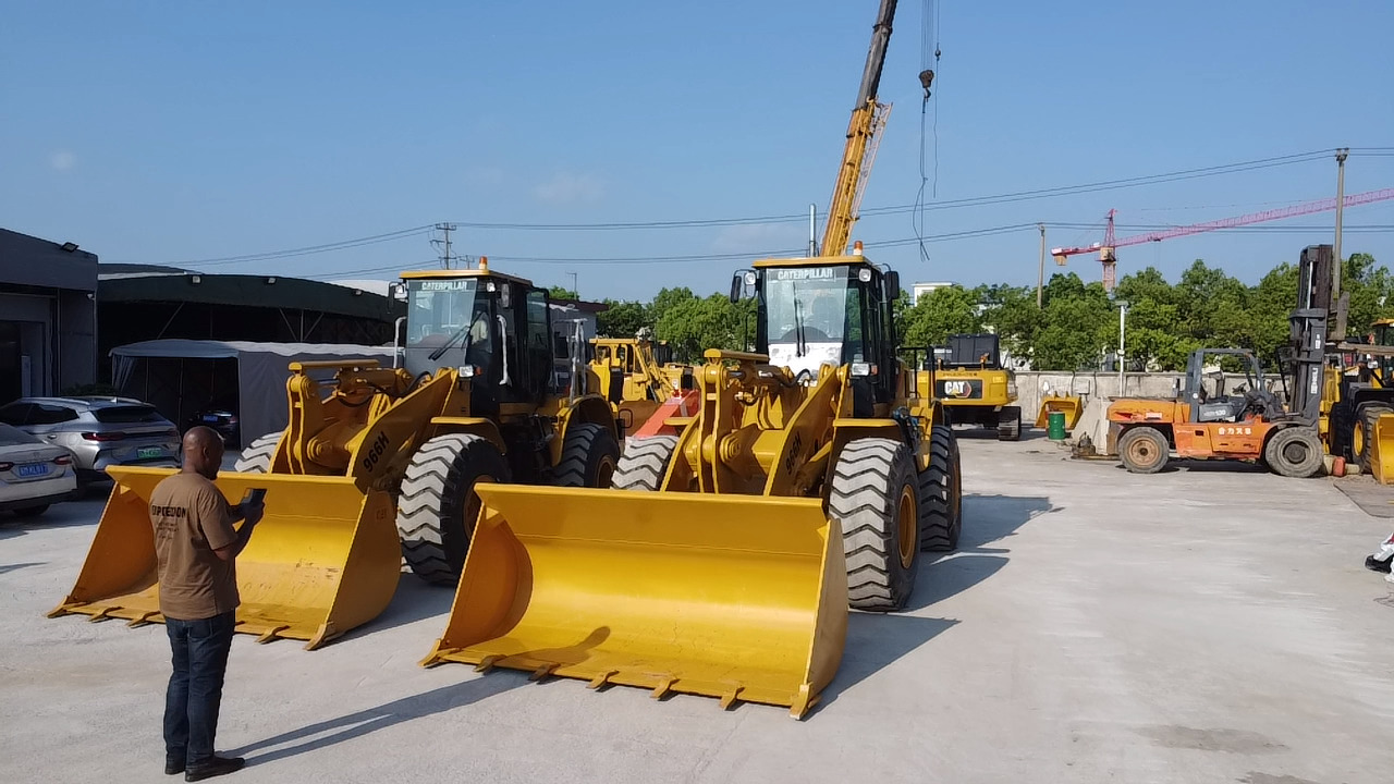 Radlader Caterpillar CAT 966 966H 966F 966G 6 Ton Wheel Loader and Similar Used Loaders 5 ton 6 Ton Are in Stock: das Bild 10