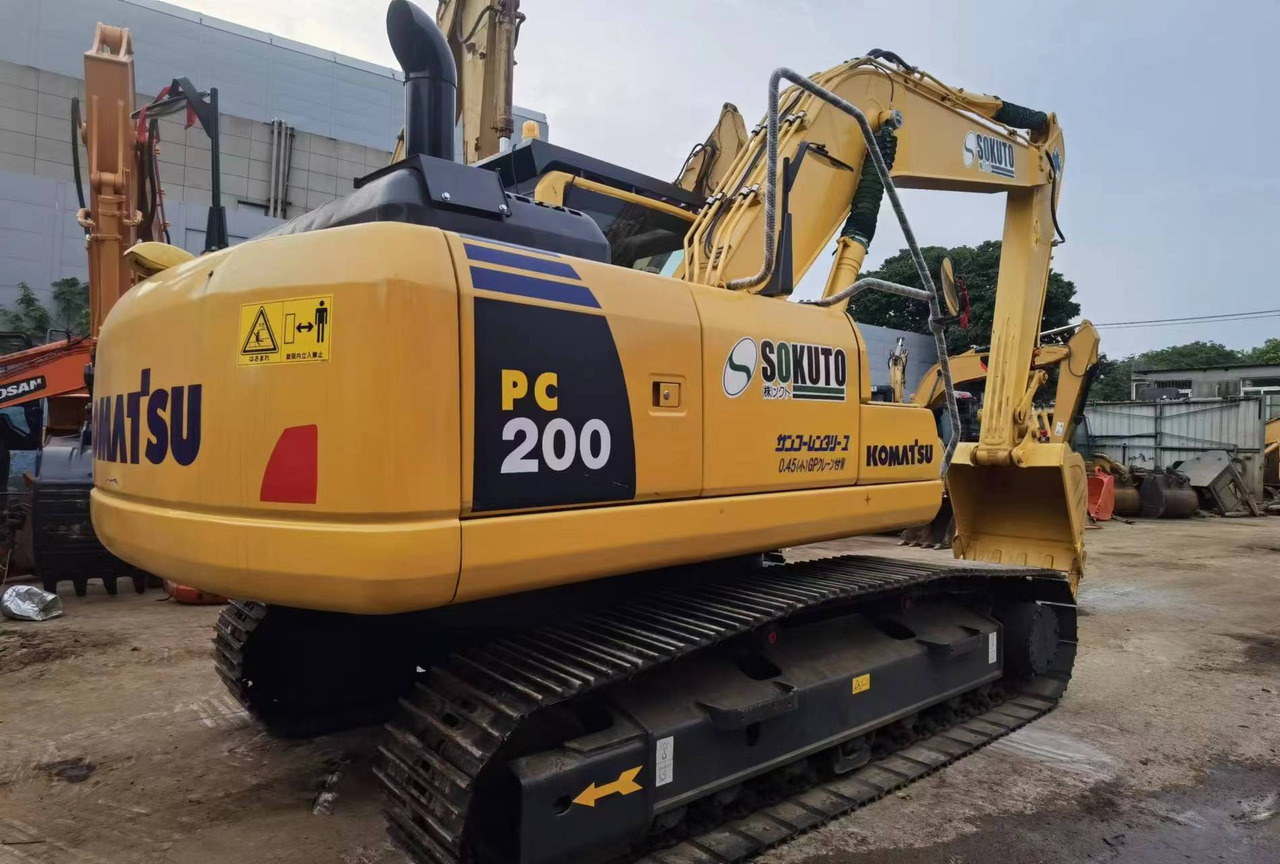 Komatsu PC200 PC210 PC220 Used Excavator Crawler Hydraulic High Quality Secondhand Excavator for Sale - Kettenbagger: das Bild 5 Komatsu PC200 PC210 PC220 Used Excavator Crawler Hydraulic High Quality Secondhand Excavator for Sale - Kettenbagger: das Bild 5