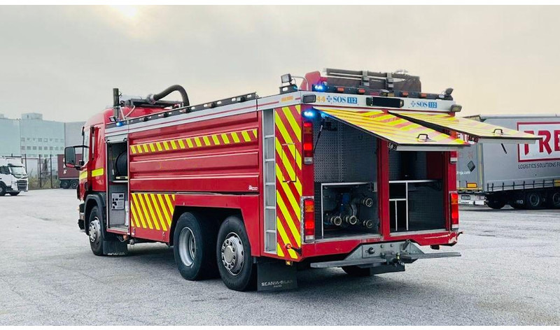 Scania 124L - Feuerwehrfahrzeug: das Bild 2 Scania 124L - Feuerwehrfahrzeug: das Bild 2