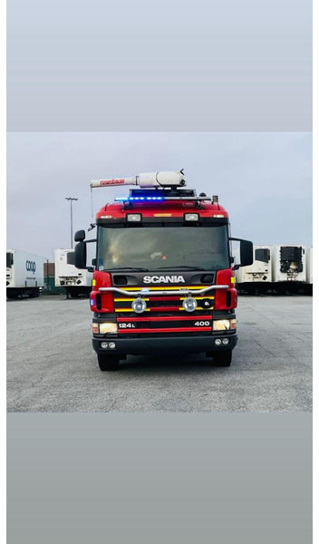 Scania 124L - Feuerwehrfahrzeug: das Bild 3 Scania 124L - Feuerwehrfahrzeug: das Bild 3