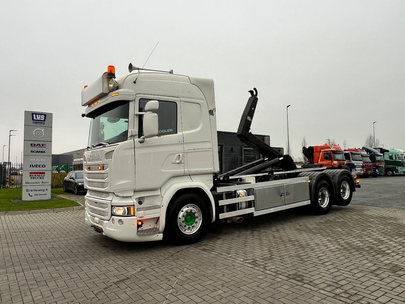 Scania R450 6x2 Containersysteem VDL 21.000kg / Haakarmsysteem - Abrollkipper: das Bild 1 Scania R450 6x2 Containersysteem VDL 21.000kg / Haakarmsysteem - Abrollkipper: das Bild 1