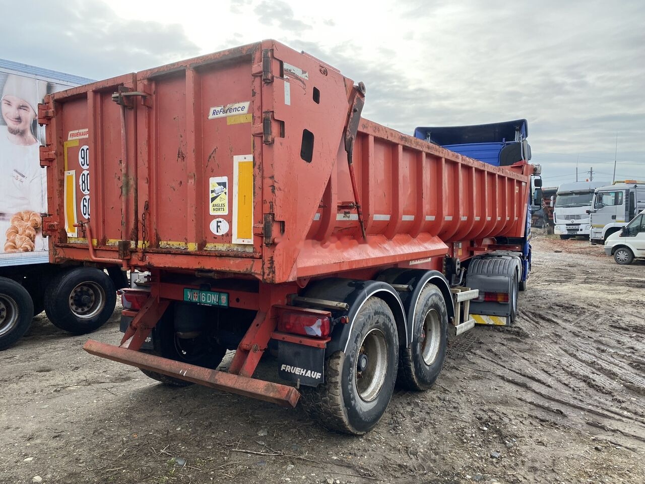 Fruehauf Semiremorca basculabila Aluminiu Agregate PV 6.28 T /// 2 PIECE - Kipper Auflieger: das Bild 1 Fruehauf Semiremorca basculabila Aluminiu Agregate PV 6.28 T /// 2 PIECE - Kipper Auflieger: das Bild 1