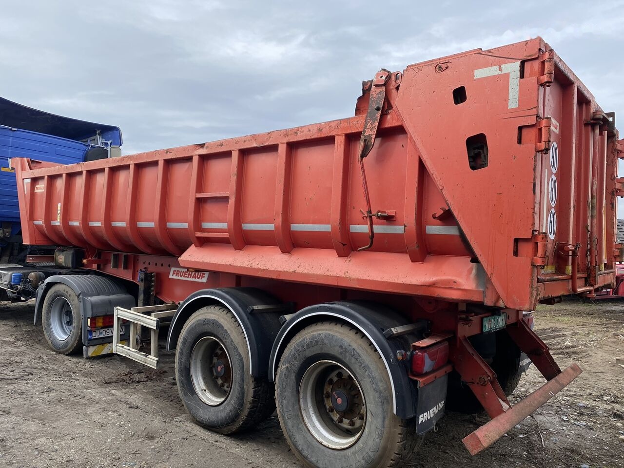 Fruehauf Semiremorca basculabila Aluminiu Agregate PV 6.28 T /// 2 PIECE - Kipper Auflieger: das Bild 4 Fruehauf Semiremorca basculabila Aluminiu Agregate PV 6.28 T /// 2 PIECE - Kipper Auflieger: das Bild 4