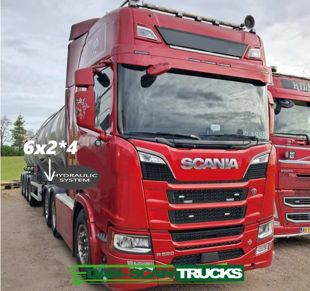 Scania R590 V8 NGS Rear steering 6x2*4. Air / Air suspension. Hydr. system - Sattelzugmaschine: das Bild 2 Scania R590 V8 NGS Rear steering 6x2*4. Air / Air suspension. Hydr. system - Sattelzugmaschine: das Bild 2