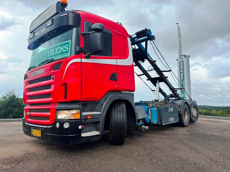 Scania G450 G450 6x2*4 rear steering - Seil Abrollkipper: das Bild 1 Scania G450 G450 6x2*4 rear steering - Seil Abrollkipper: das Bild 1