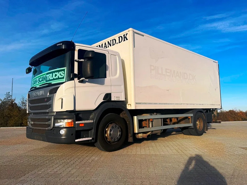 Scania P230 inkl. lift with remote control. - Koffer LKW: das Bild 1 Scania P230 inkl. lift with remote control. - Koffer LKW: das Bild 1