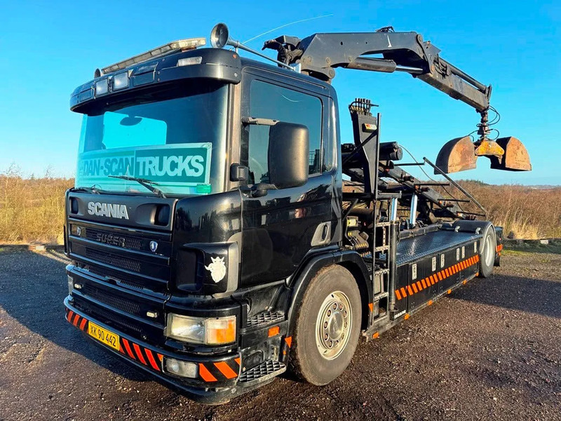 Scania P94-260 Palfinger crane PK 15002. rotor and hydr. for grabbe. - Seil Abrollkipper: das Bild 5 Scania P94-260 Palfinger crane PK 15002. rotor and hydr. for grabbe. - Seil Abrollkipper: das Bild 5